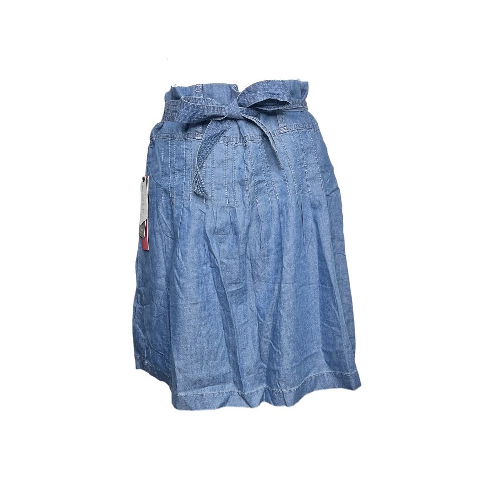 NWT Dalia Collection Modern Fit Denim Color Skirt Size 4